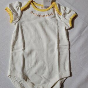 Gymboree Vintage Prairie Ranch NWT 6-12 month embroidered bodysuit. Mixed Z24